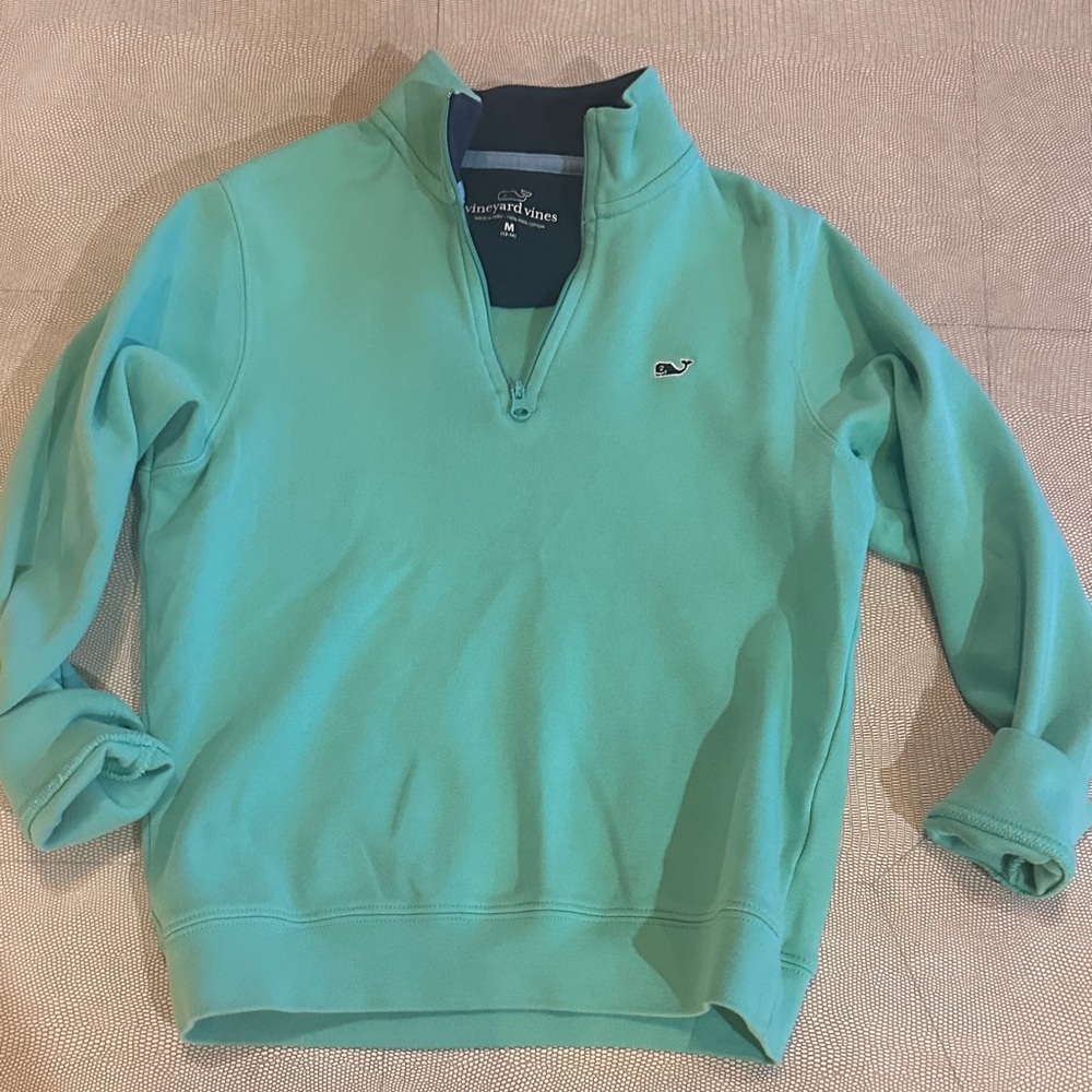 Vineyard Vines Kids Aqua Pullover Sweatshirt